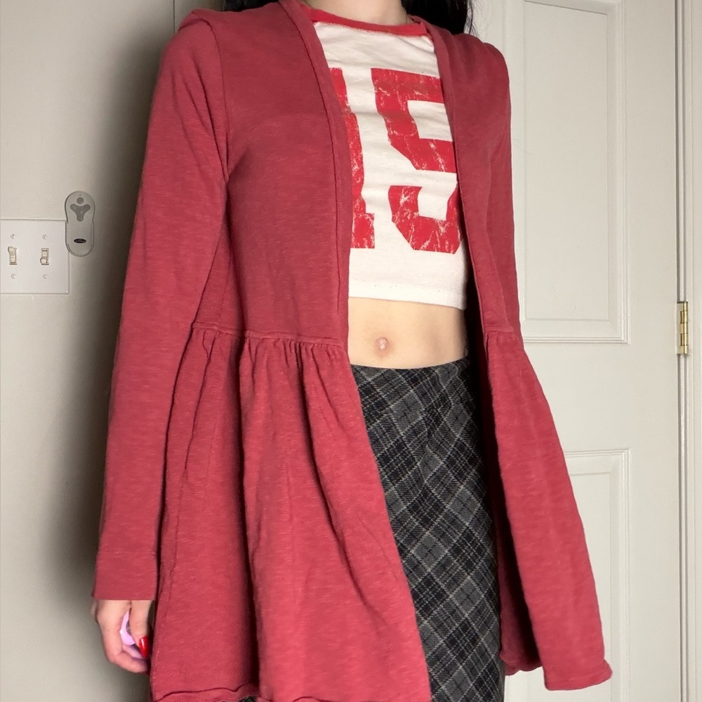 T.La Rose Waterfall Cardigan Medium - Picture 4 of 5